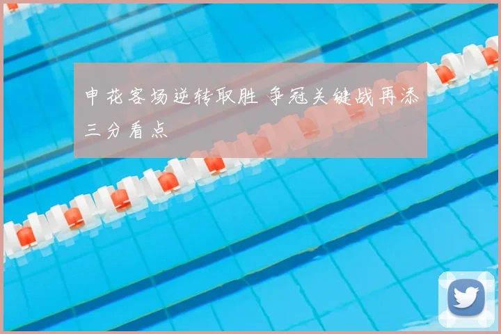 申花客场逆转取胜 争冠关键战再添三分看点